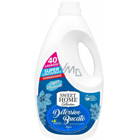 Sweet Home Talco - Washing gel powder for white and coloured clothes 40 doses 2 l
