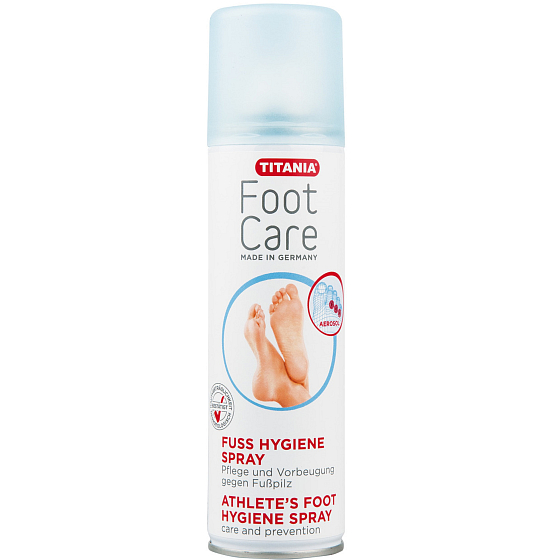 Titania Foot Care hygienic deodorant foot spray 200 ml