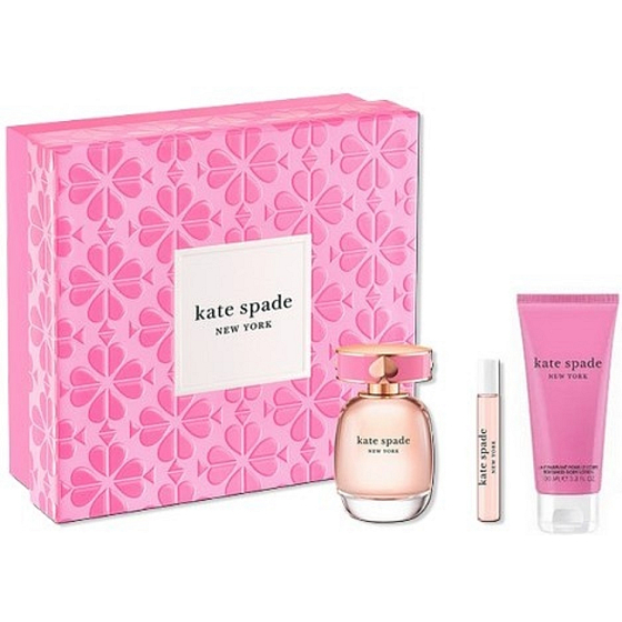 Kate Spade New York Eau de Parfum 100 ml + Eau de Parfum 7,5 ml + Body Lotion 100 ml, gift set for women