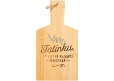 Albi Daddy board with dedication 14 x 26,5 x 1 cm