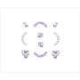 Essence 3D jewels nail stickers rhinestones 01 Future Reality 10 pieces