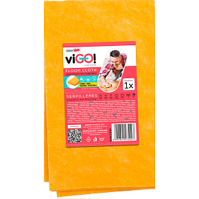 Quickpack Vlies cleaning cloth, viscose, dimensions 60 x 70 cm, various colors