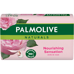 Palmolive Soap Naturals Milk & Rose, 90 g