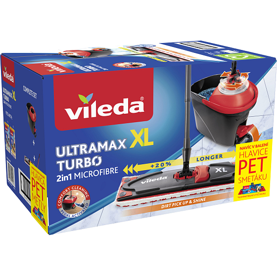 Vileda Ultramat Turbo XL mop complete set