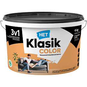 Het Klasik Color paint, 0737 orange, 4 kg