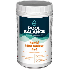 POOL Pool Chemical Kombi Tablets 4in1 Mini 1 kg POOL Pool Chemical Kombi Tablets 4in1 Mini 1 kg