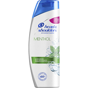 Head & Shoulders Cool Menthol Shampoo Against Dandruff, 400 ml