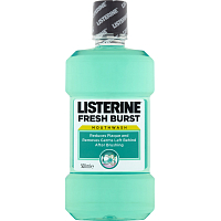 Listerine Fresh Burst mouthwash, 500 ml