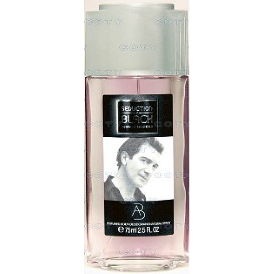 Antonio Banderas Black Seduction Men perfumed deodorant glass 75 ml