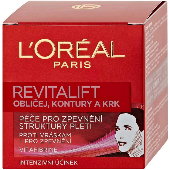 Loreal Revitalift Day Cream For Face, Contour And Neck 50 ml