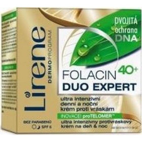 Lirene Folacin Duo Expert 40+ ultra intense anti-wrinkle cream 50 ml