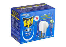 Raid electric vaporizer with liquid refill against flying insects 21 ml