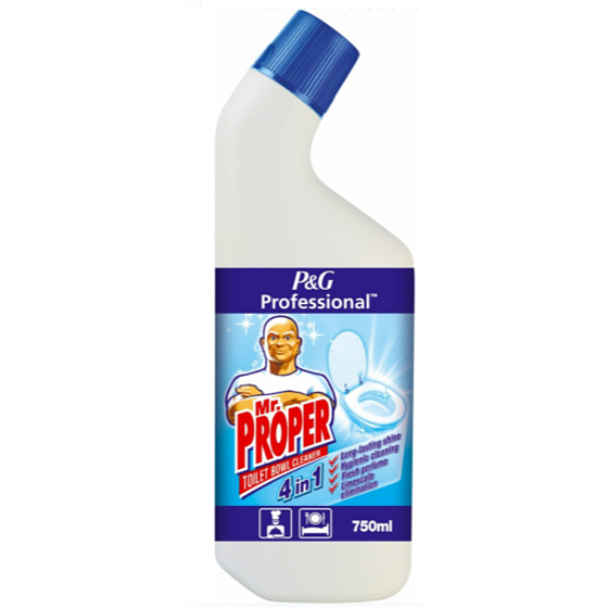 Mr. Proper 4 v1 toilet cleaner for toilet bowls 750 ml