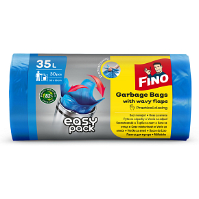 Fino waste bags tie closure 35 l, 30 pcs