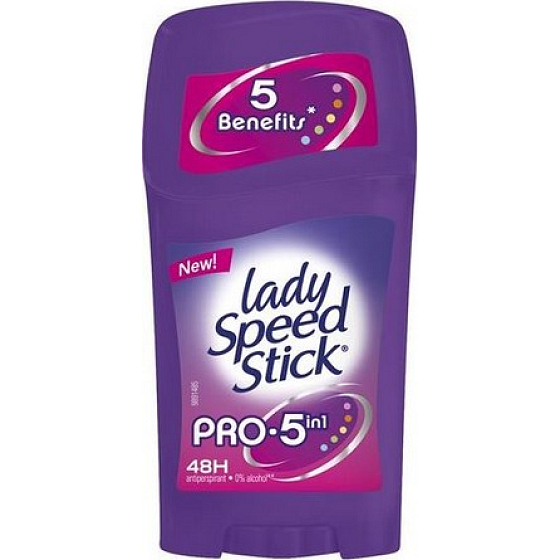 Lady Speed Stick Pro 5-in-1 antiperspirant deodorant stick for women 45 g