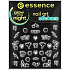 Essence Nail Art Sticker nail stickers 12 Glow In The Night 1 sheet