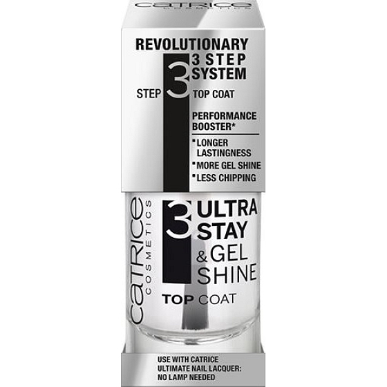 Catrice Ultra Stay & Gel Shine Top Coat nail polish 10 ml