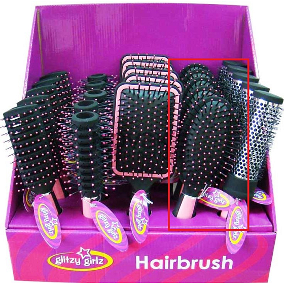 Glitzy Girlz Hair brush large oval