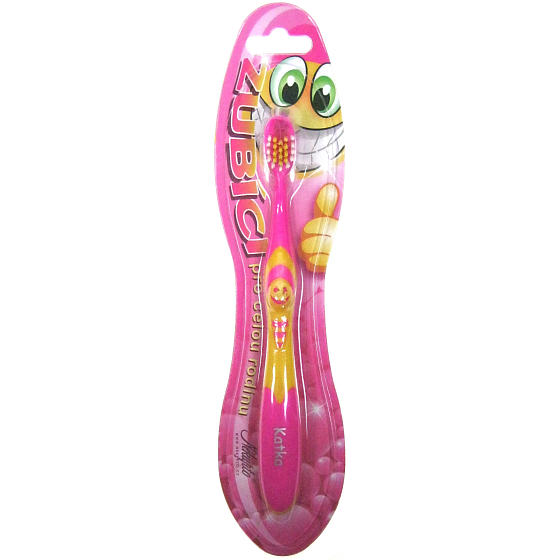 Nekupto Zubíci toothbrush for children named Katka soft 1 piece