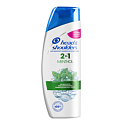 Head & Shoulders Menthol 2in1 shampoo and hair balm against dandruff 225 ml