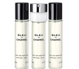 Chanel Bleu de Chanel Eau de Parfum for Men 3 x 20 ml Refill