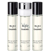 Chanel Bleu de Chanel perfumed water for men 3 x 20 ml refill - VMD  parfumerie - drogerie