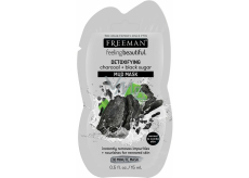 Freeman Feeling Beautiful Charcoal & Black Sugar Mud Facial Mask for Normal and Combination Skin 15 ml