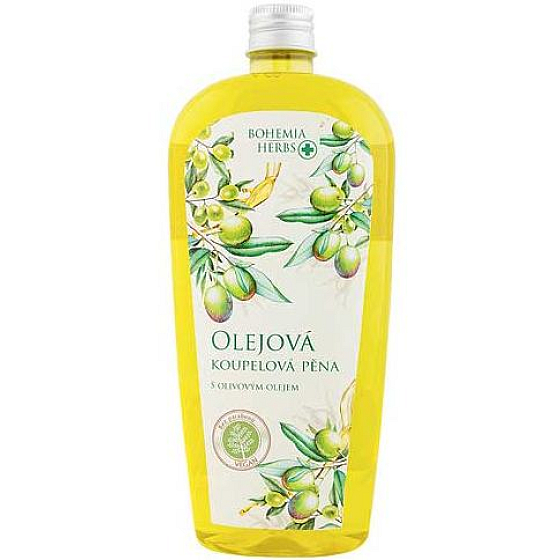 Bohemia Gifts Olive Oil Bath Foam 500 ml
