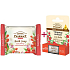 Green Pharmacy Vitamins Cocktail - Cranberry vitamins and jojoba oil lip balm 2 x 3,6 g + Custard fruit and Almond oil toilet soap 100 g, cosmetic set