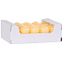 Antique candle / yellow cylinder 38 x 70 mm 20 pieces