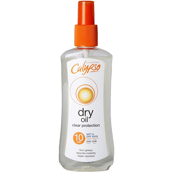 Calypso Dry Oil SPF10 suntan oil 200 ml
