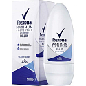 Rexona Maximum Protection Clean Scent antiperspirant deodorant roll-on for women 50 ml
