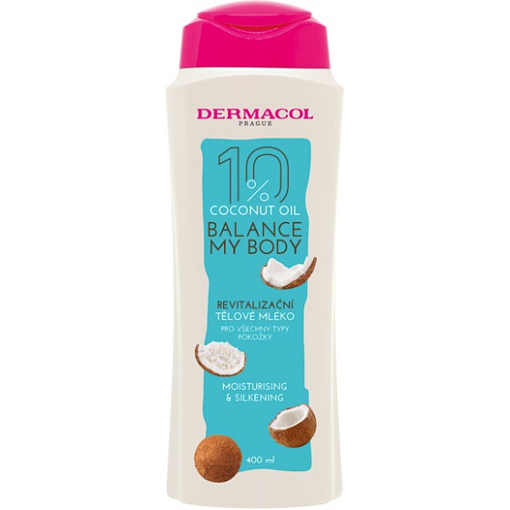 Dermacol Coconut Oil Revitalising Body Lotion 400 ml