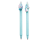 Colorino Erasable Pen Unicorn Green, Blue Refill 0.5 mm 1 Piece