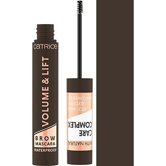 Catrice Volume & Lift Brow Mascara Waterproof eyebrow mascara 040 Dark Brown 5 ml