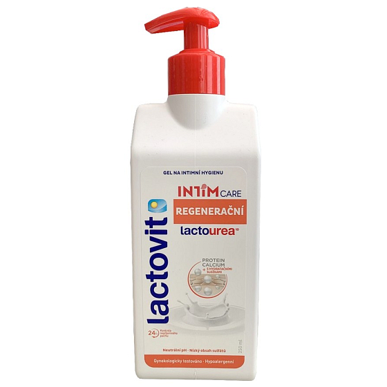 Lactovit Lactourea Regenerating Gel for Intimate Hygiene 250 ml