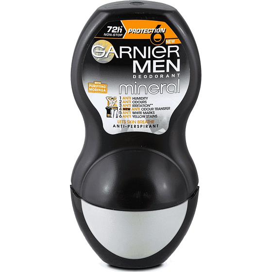 Garnier Men Mineral Protection 6 72h antiperspirant deodorant roll-on for men 50 ml