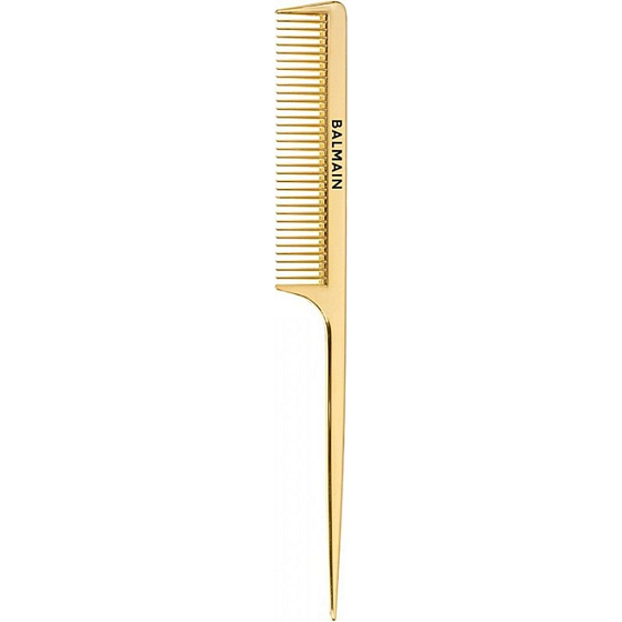 Balmain Golden Tail Comb professional hair comb