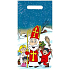 Press St. Nicholas bag with hole punch St. Nicholas, devils, angel 195 x 400 mm