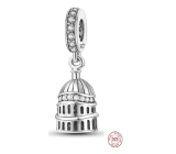Sterling silver 925 London St. Pavla, travel bracelet pendant