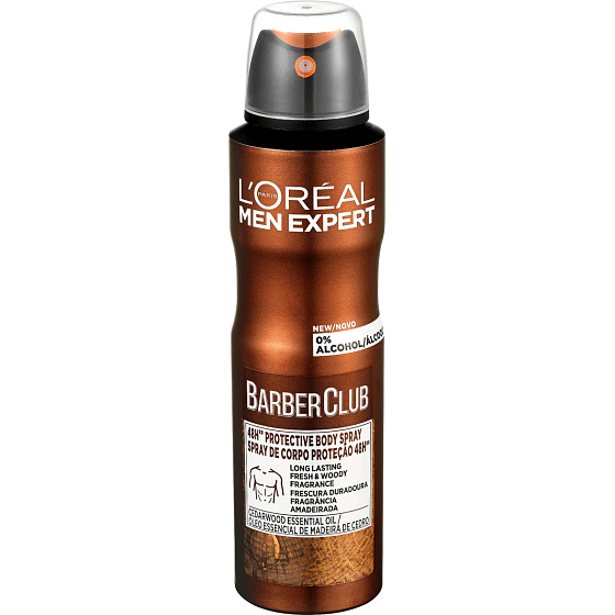 Loreal Paris Men Expert Barber Club deodorant spray for men 150 ml