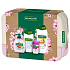 Palmolive Naturals Almond & Milk shower cream 250 ml + Naturals Sensitive Skin Milk Proteins shower cream 250 ml + Naturals Milk & Almond liquid soap with dispenser 300 ml + Soft antiperspirant deodorant roll-on 50 ml + cosmetic bag, cosmetic set for women