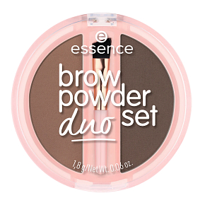 Essence eyebrow powder duo set 02 Medium 1.8 g