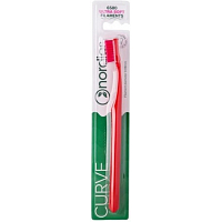 Nordics Curve Ultra Soft zubní kartáček extra měkký 6580, červený 1 kus