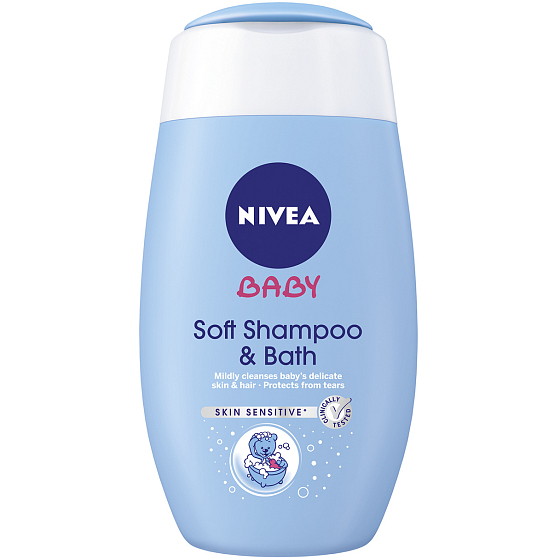 Nivea Baby 2in1 Shampoo and Bath Foam for Children 200 ml