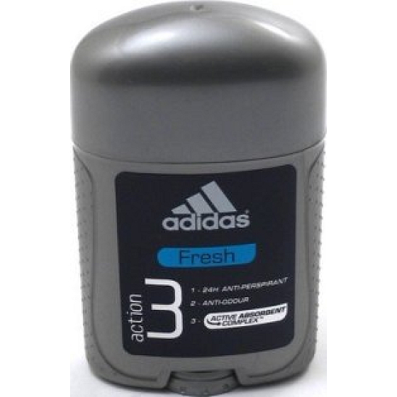 Adidas Action 3 Fresh antiperspirant deodorant stick for men 79 g