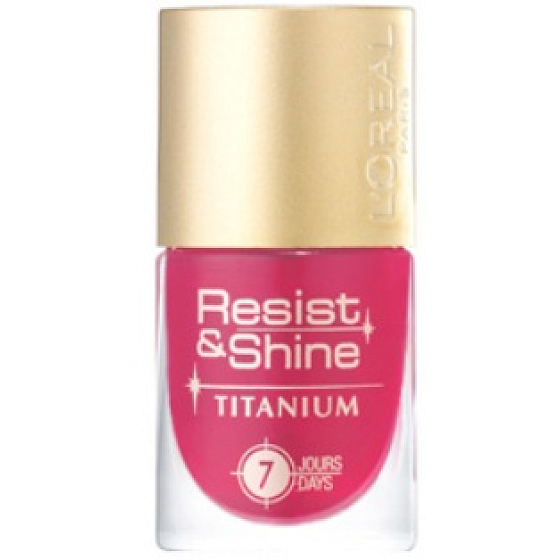 Loreal Paris Resist & Shine Titanium Nail Lacquer 106 Rose Bonbon 9 ml