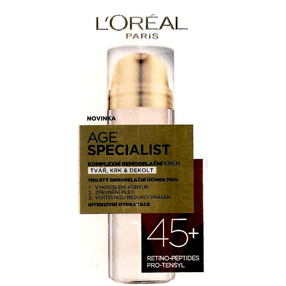 Loreal Paris Age Specialist 45+ complex remodeling cream for face, neck and décolleté 50 ml