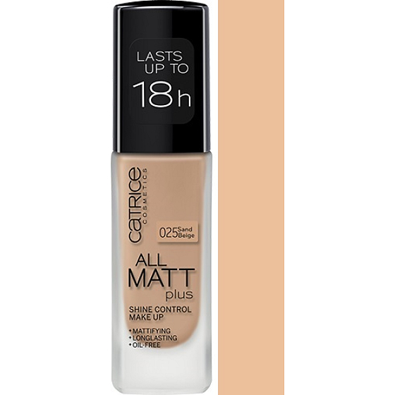 Catrice All Matt Shine Control Makeup 025 Sand Beige 30 ml