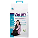 Asan Fresch Blue Bio litter unscented litter for cats and ferrets 10l